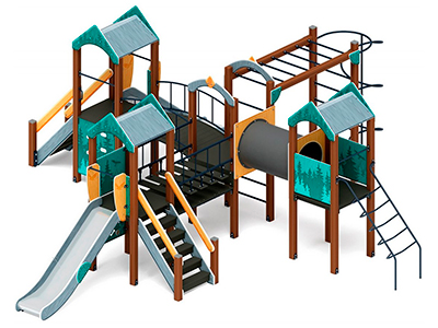 Детская игровая площадка Еловый островок-3