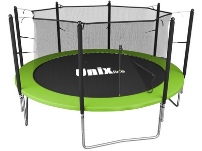 Батут UNIX line Simple 12 ft Green (inside)