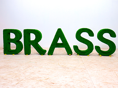 Топиари буква 80см - газон Есо (1 шт)