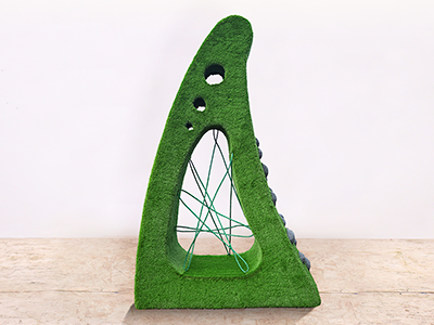 Топиари Ракушка канатная лестница - газон Deluxe+Eco