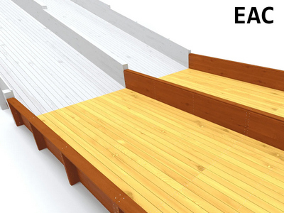 Выкат для зимней горки