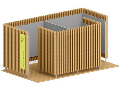 Кабинка для переодевания Снейл