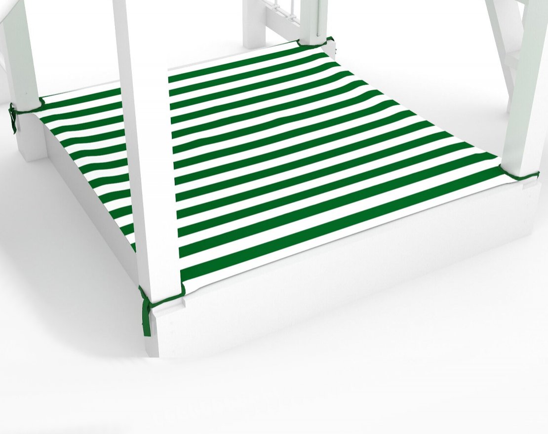 Чехол на песочницу Полосатик (ткань Оксфорд) - вид 2