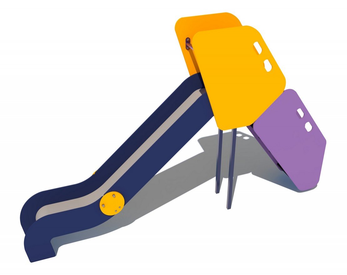 Горка для детей со сплошными бортами - вид 3