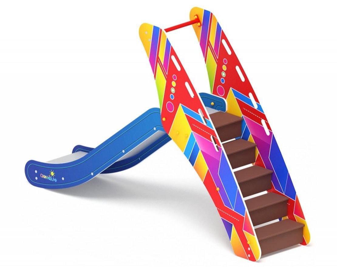 Горка Фантазия цвета h=900 - вид 2