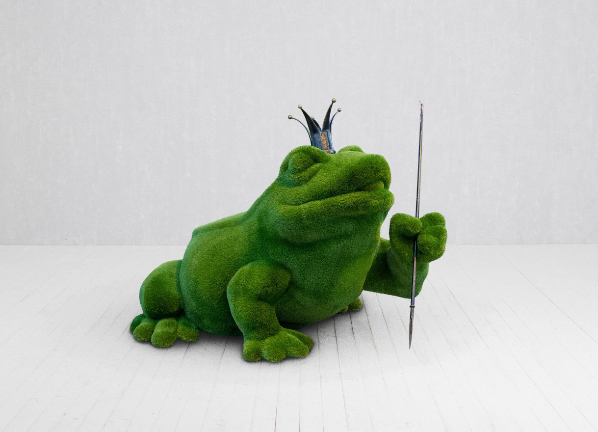 Топиари Царевна-лягушка - вид 4